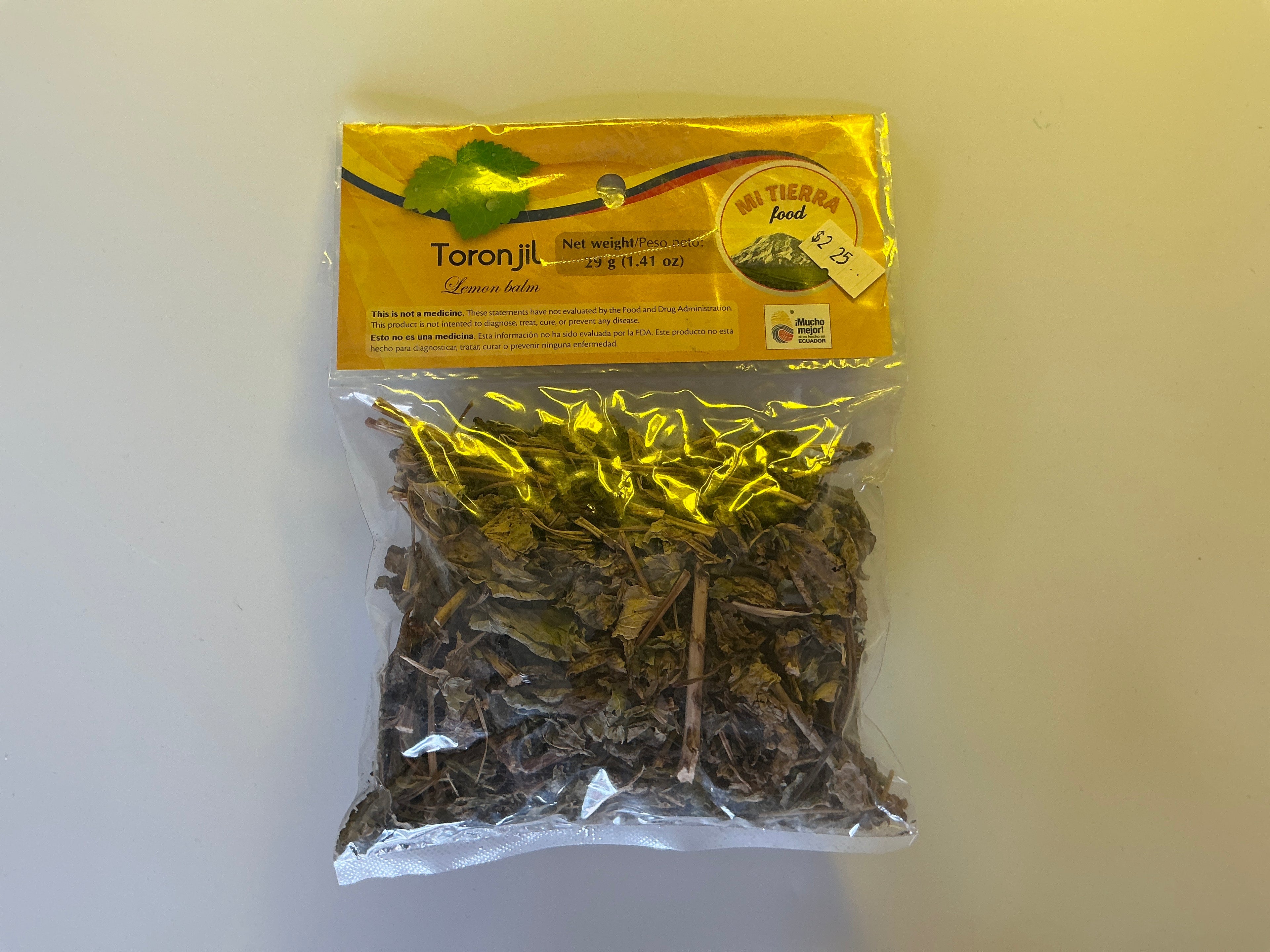 Hierva Toronjil 29 Gr