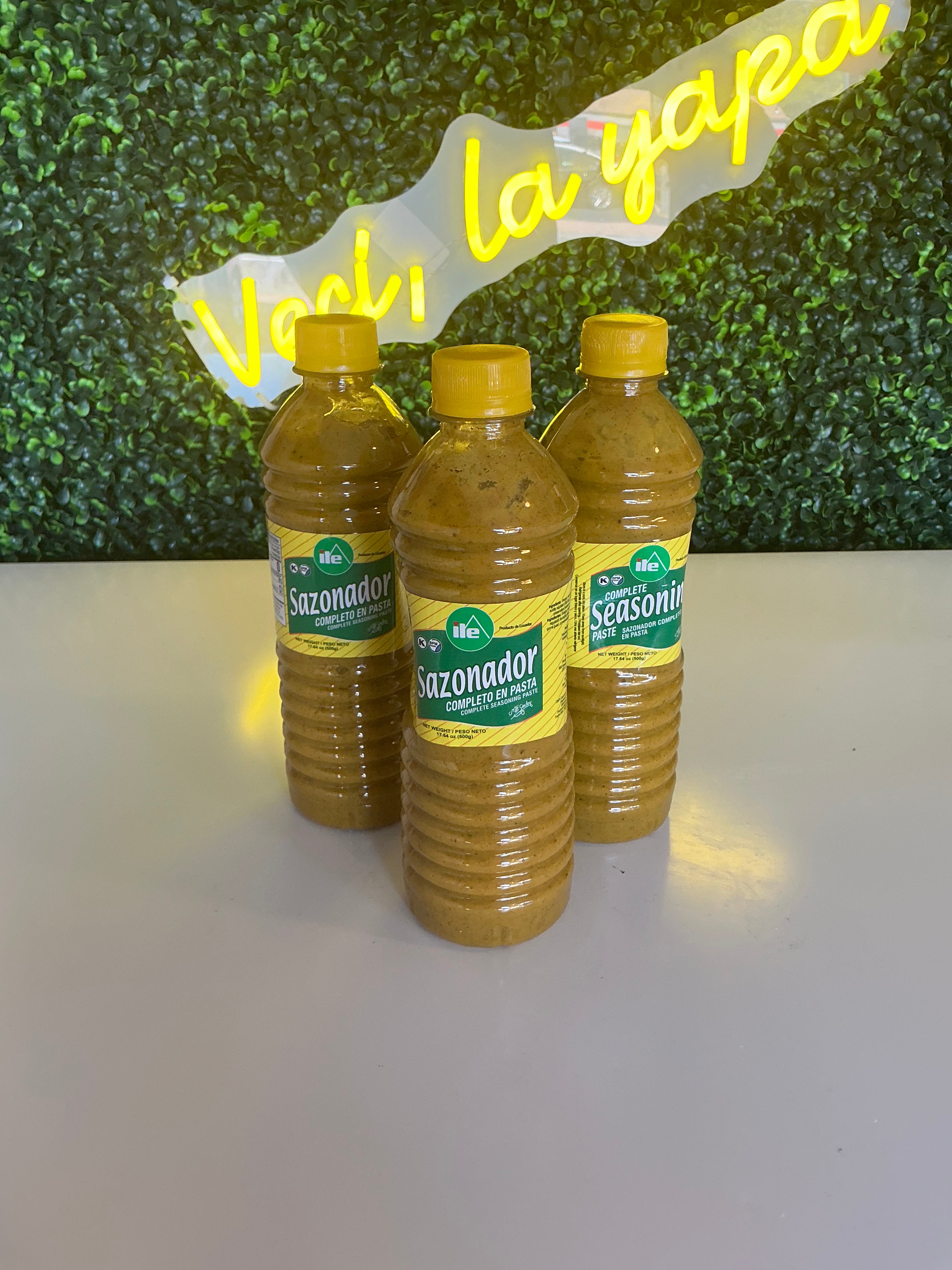 Aliño Frasco 500 ml.