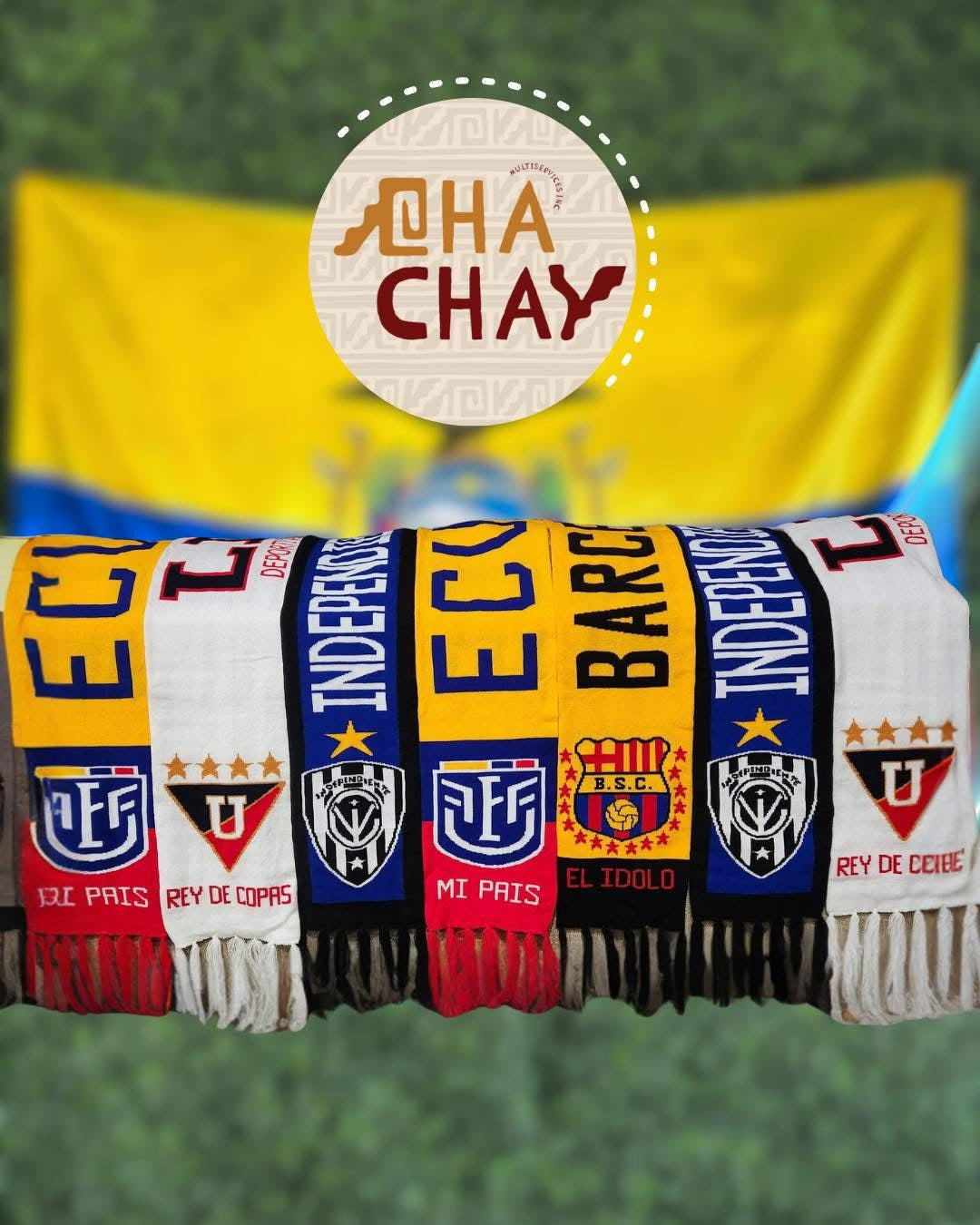 Bufandas Tematicas de Futbol
